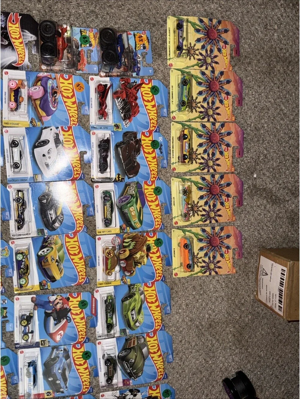 Huge Lot Of Hot Wheels Cars NIB